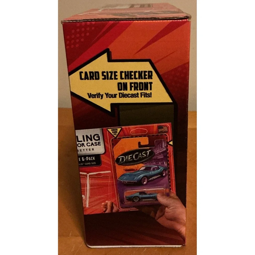 Sterling Protector Case Mainline 6 Pack Gift Box for Hot Wheels & Matchbox Basic